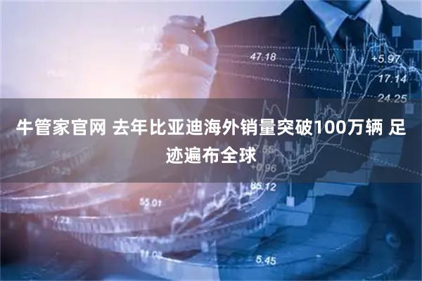 牛管家官网 去年比亚迪海外销量突破100万辆 足迹遍布全球